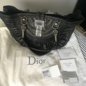 Authentic Vintage Black Christian Dior Bag